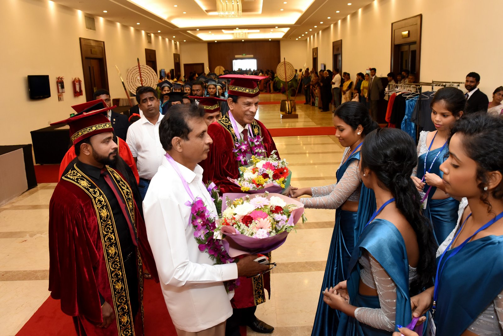 Arrival of Chief Guests — BMICH Graduation 2023